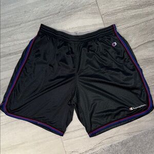 Champion Men's Black Athletic Shorts